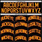 Men's Custom Black Gold-Red Authentic Throwback Basketball Jersey - Image 4